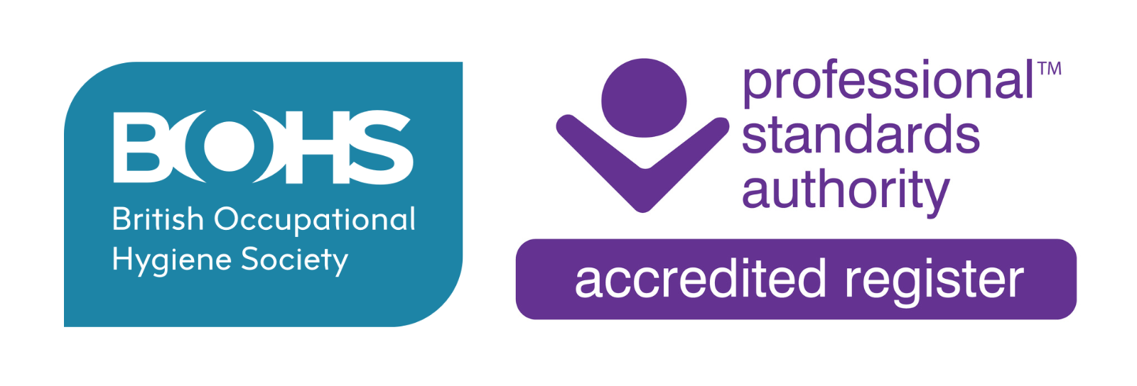 British Occupational Hygiene Society - Professional Standards Authority Accredited register logo